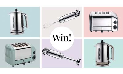 Win a Dualit Toaster, Kettle and Hand Blender Bundle