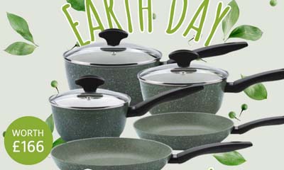 Win a Prestige 5 piece Eco Cookware Set