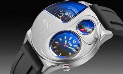 Storm Watches Navitrek Rubber Lazer Blue Watch Competition