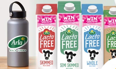 Free Arla Water Bottle and Merchandise Bundle