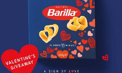 Free Barilla Heart-shaped Pasta