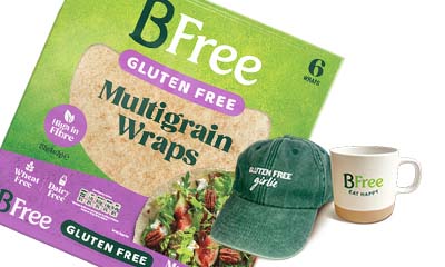 Free Bfree Multi-Grain Wraps and Mugs