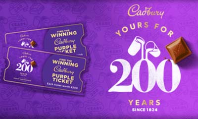 Free Cadbury Purple Ticket