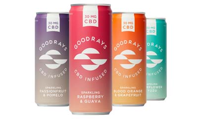 Free Can of Goodrays Fruit Infused Sparkling Water