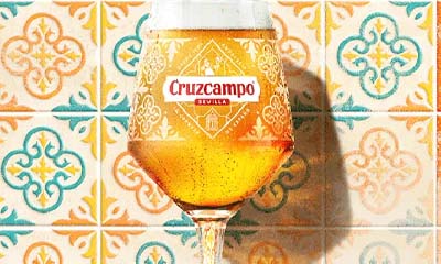Free Cruzcampo Chalice Pint Glass