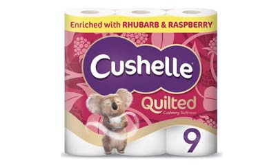Free Cushelle Quilted Toilet Roll
