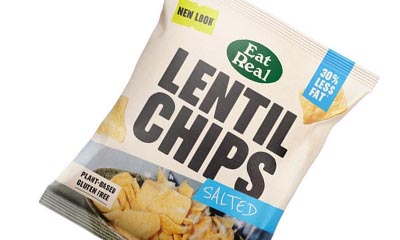 Free Eat Real Lentil Salted Chips