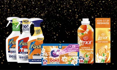 Free Flash, Bold and Lenor Bundle