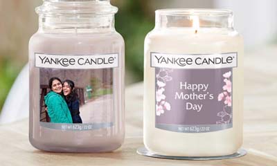 Free Yankee Candle Personalised Mother's Day Scented Candle