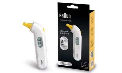 Free ThermoScan 3 Ear Thermometer
