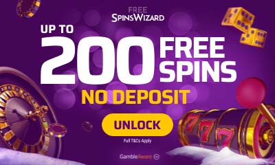 200 Free Spins - No Deposit Required
