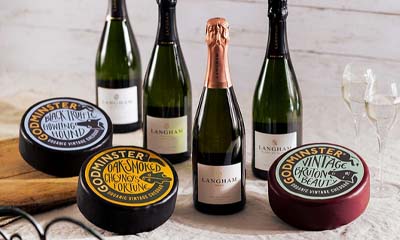 Win Langham Sparkling Wines and Godminster Cheese