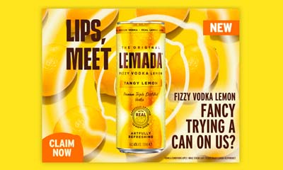 Free Lemada Fizzy Lemon Vodka