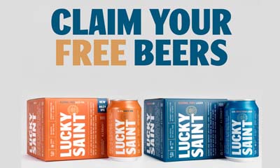 Free Lucky Saint Beer 4-Pack