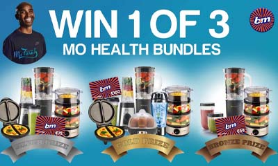 Free Mo Farrah Health Hampers