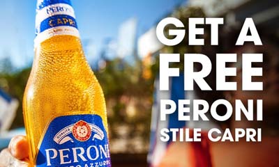 Free Peroni Nastro Azzurro Stile Capri