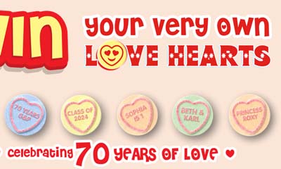 Free Personalsied Love Hearts Sweets