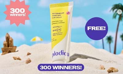 Free Plodica Watermelon Moisture Sun Cream SPF30