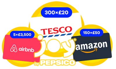 Free Tesco Gift Cards from Pepsi