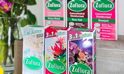 Free ZoFlora Fragranced Cleaning Bundles