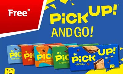 Free 5 Pack of PickUp! Biscuits