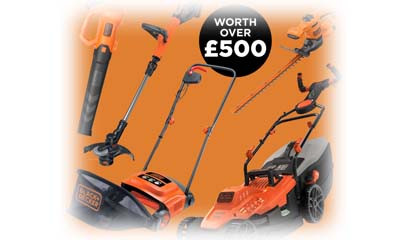 Win a Black & Decker Garden Tools Bundle