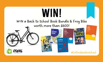Win a Collins Book Bundle and Frog Bike