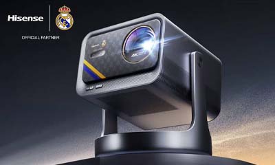 Win a Hisense Laser 4K HDR Smart Projector