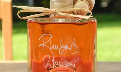 Win a Scottish Rhubarb Liqueur Bottle