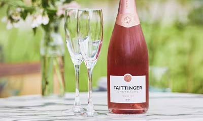 Win a Taittinger Prestige Rosé Champagne Case