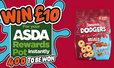 Free ASDA Rewards Cash Pot Prizes