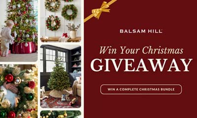 Win a Balsam Hill Christmas Decor Bundle
