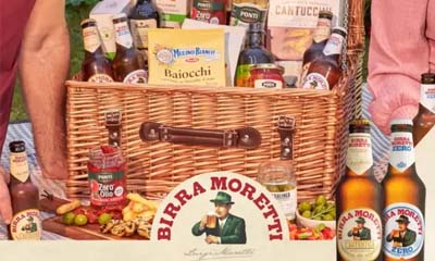 Free Birra Moretti Hamper Basket