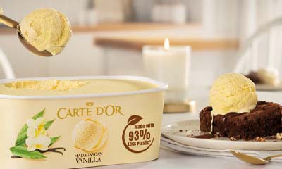 Free Carte D'Or Ice Cream Tub