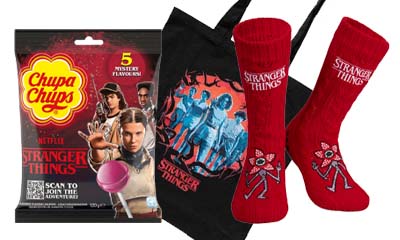 Free Stranger Things Tote Bag and Socks