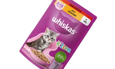 Free Whiskas Kitten Pouch
