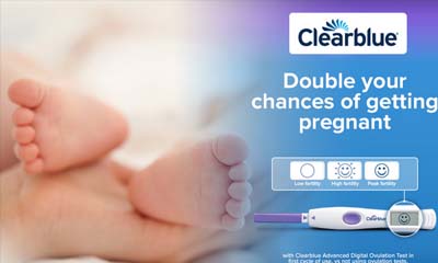 Free Clearblue Digital Ovulation Test Kit