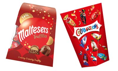 Free Celebrations Tub and Maltesers Truffles