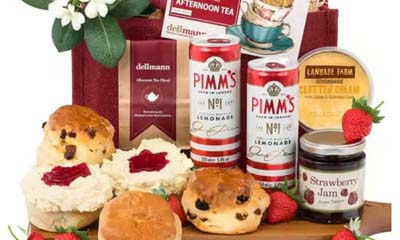 Win a Classic British Pimm's & Cream Tea Hamper