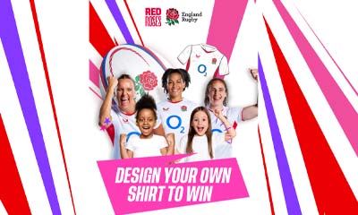 Free England Women's Rugby Jersey