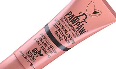 Free Dr Pawpaw Peach Pink Lip Balm