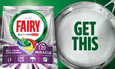Free Fairy 30 Minute Miracle Dishwasher Tablets Pack