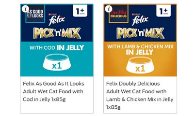 Free Felix Pick 'n' Mix Trial Pack