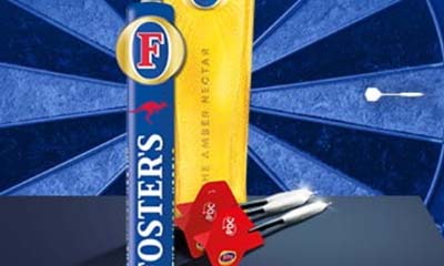 Free Foster's Home Darts Kit