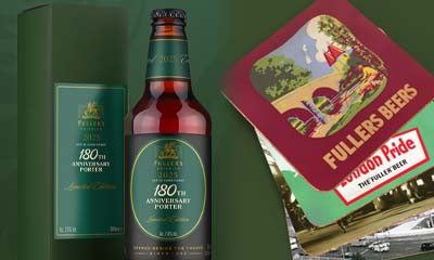 Free Fuller's 180th Anniversary Ale and Coasters