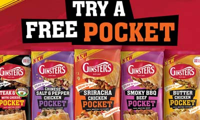 Free Ginsters Steak with Cheese Pocket