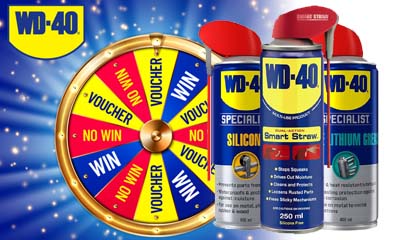 Free Goodies in the WD-40 Spin To Win