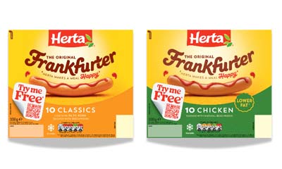 Free Herta Frankfurter Classic or Chicken 10 Packs