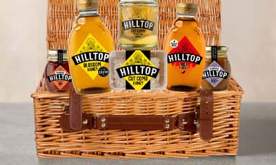 Free Hilltop Honey Basket Hamper