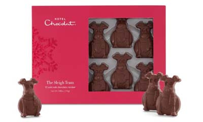 Free HotelChocolat Milk Chocolate Reindeer
